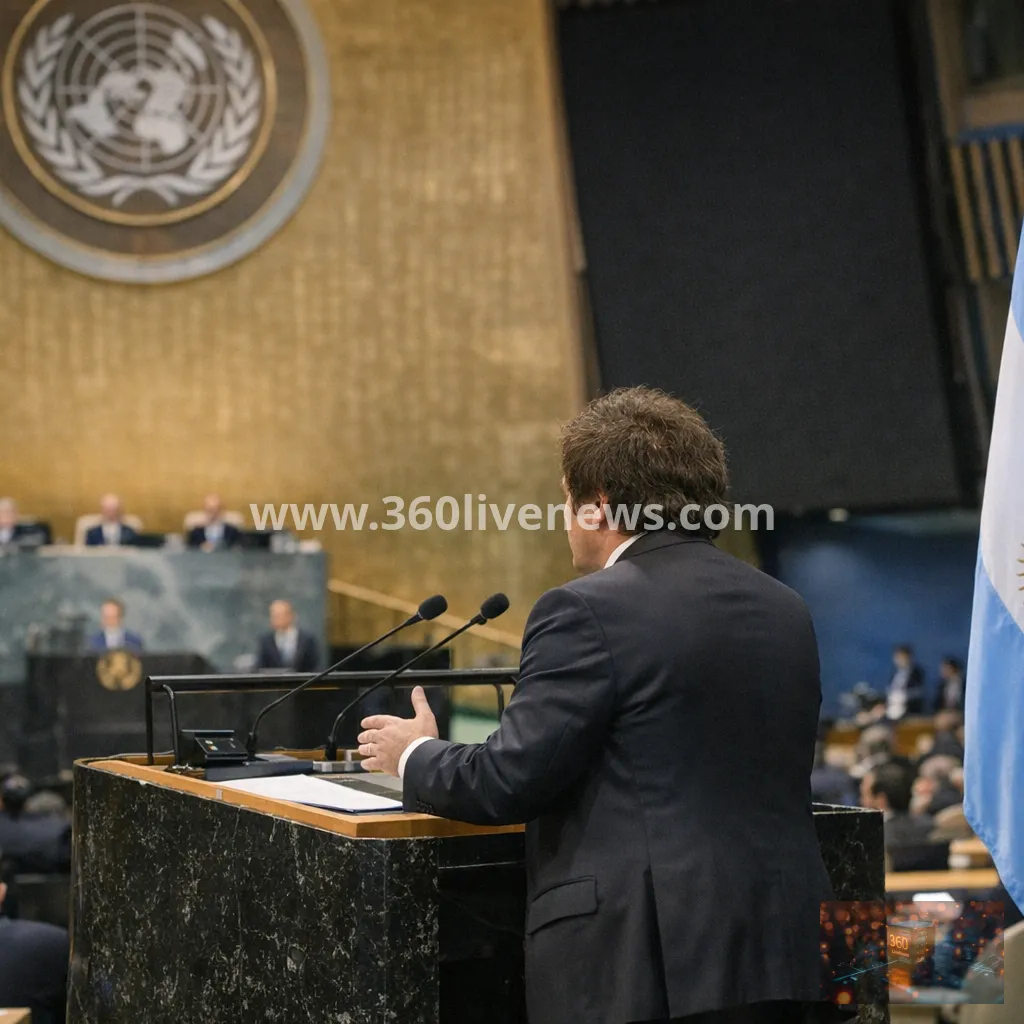 Argentina's Milei criticises UN in General Assembly speech and reasserts Malvinas claim