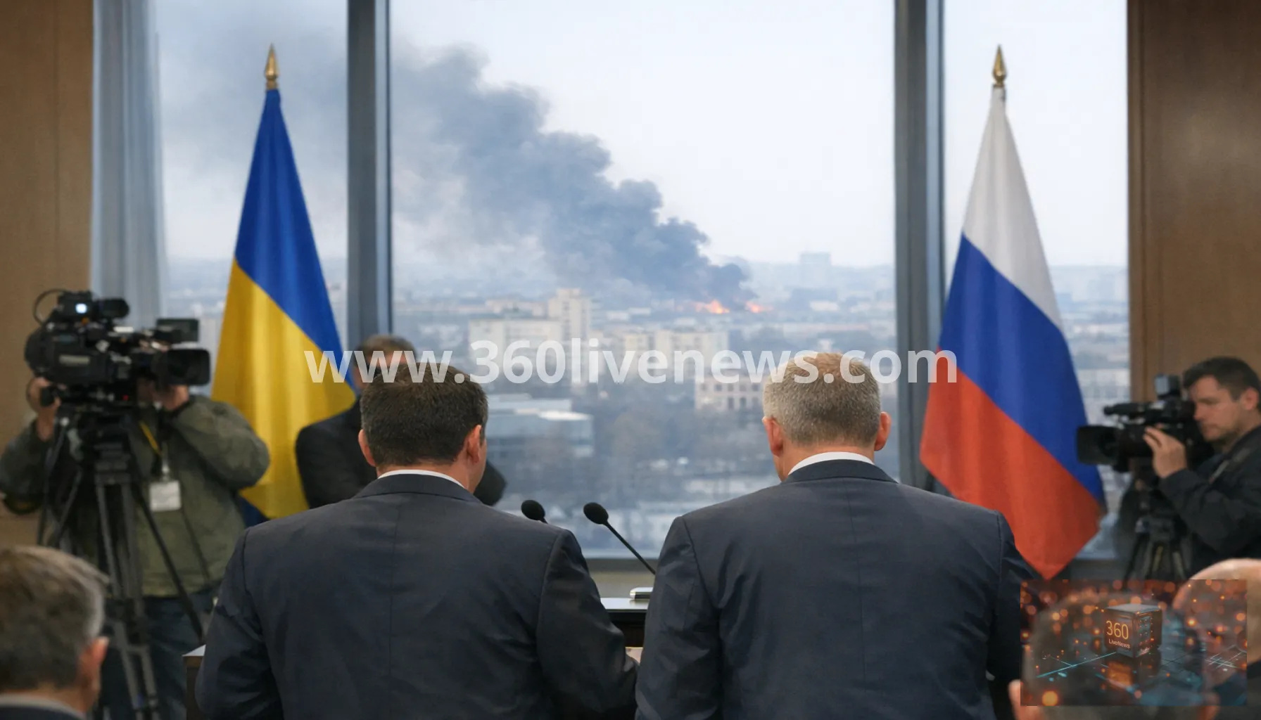 Russian strikes kill at least nine across Ukraine as Kyiv hit by missiles and drones