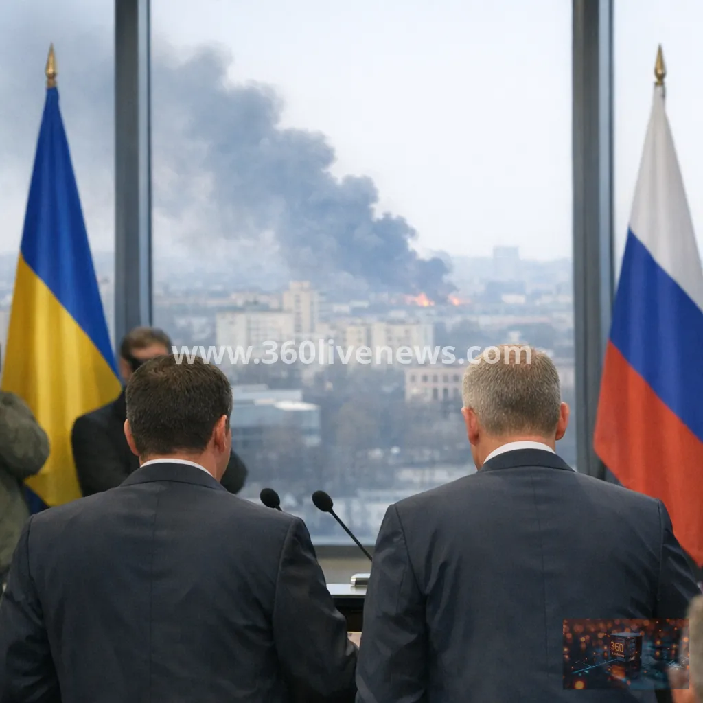 Russian strikes kill at least nine across Ukraine as Kyiv hit by missiles and drones
