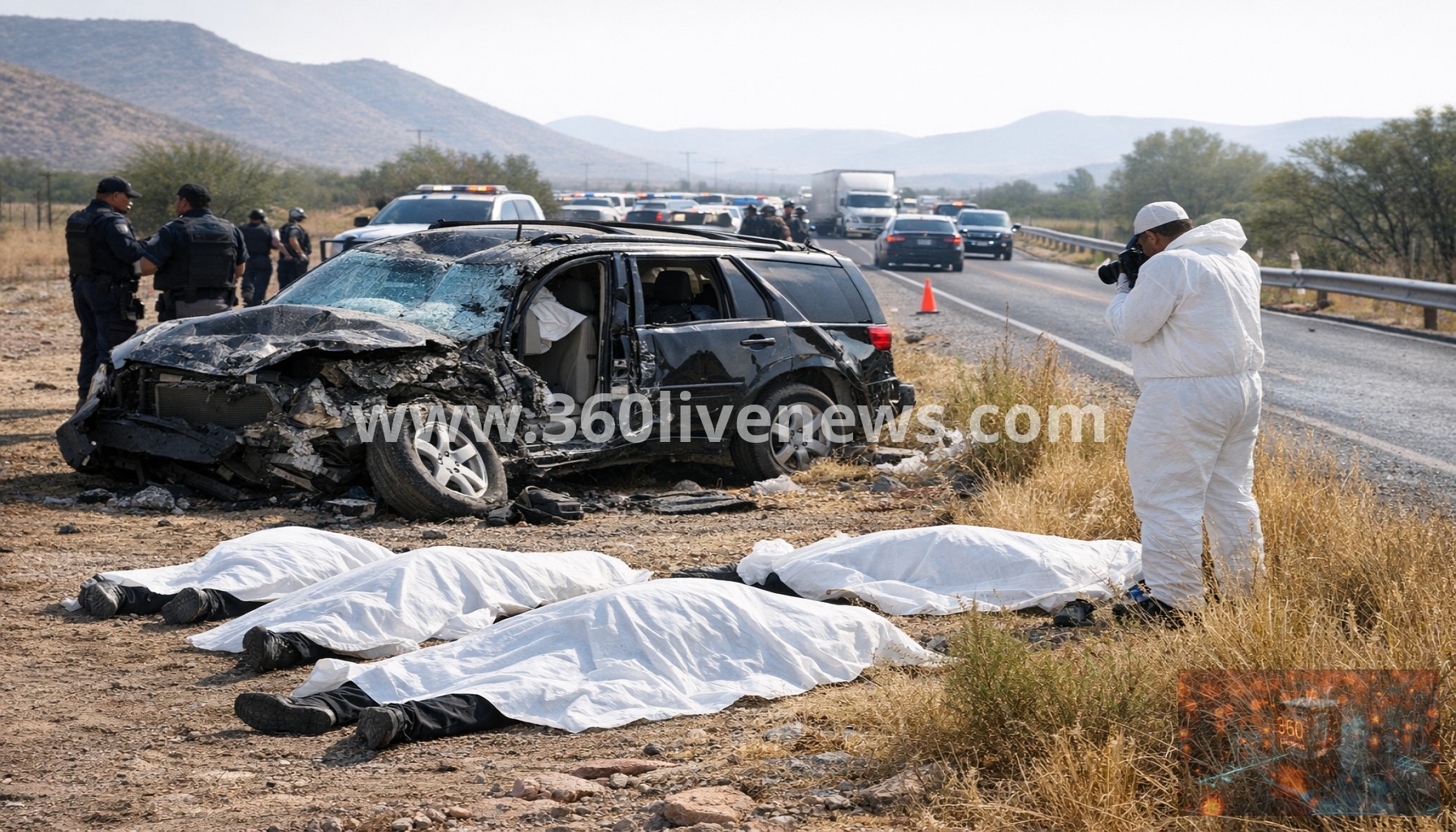 Car Accident in Chihuahua, Mexico Kills Four Drug Investigators Including Two Americans