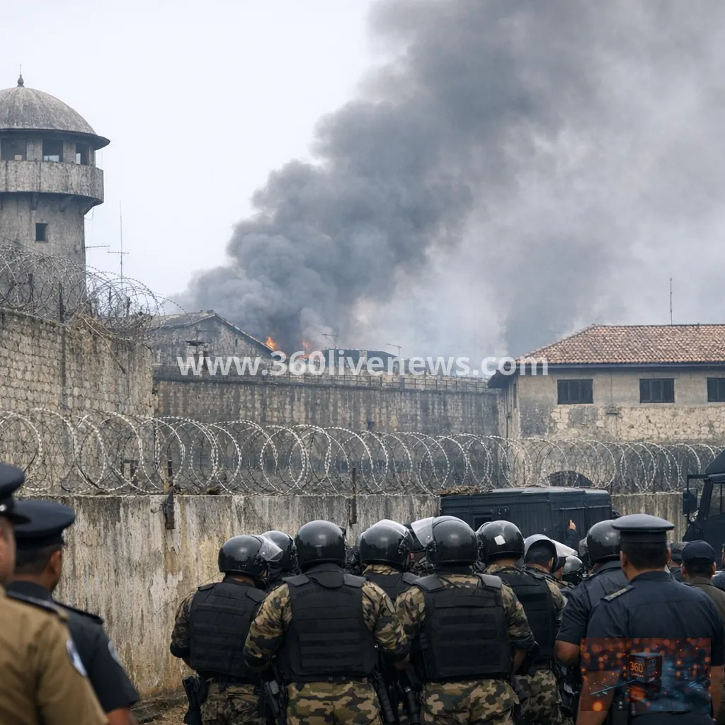 At least 25 killed in Sri Lanka prison riot at Negombo as violence continues