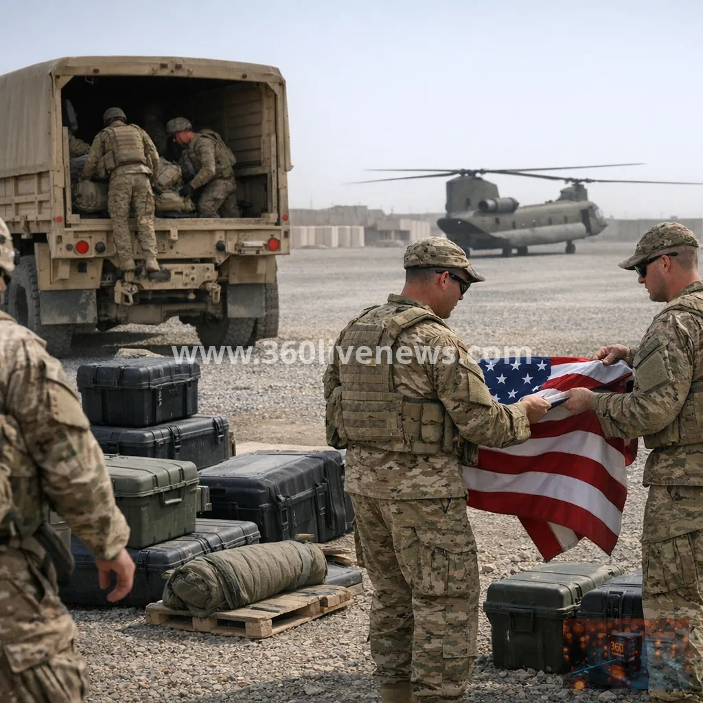 US forces withdraw from remaining bases in Iraq, raising fears of a security vacuum
