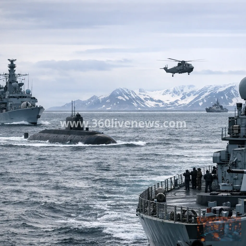 UK and NATO allies intercept Russian plot to target undersea cable near Svalbard