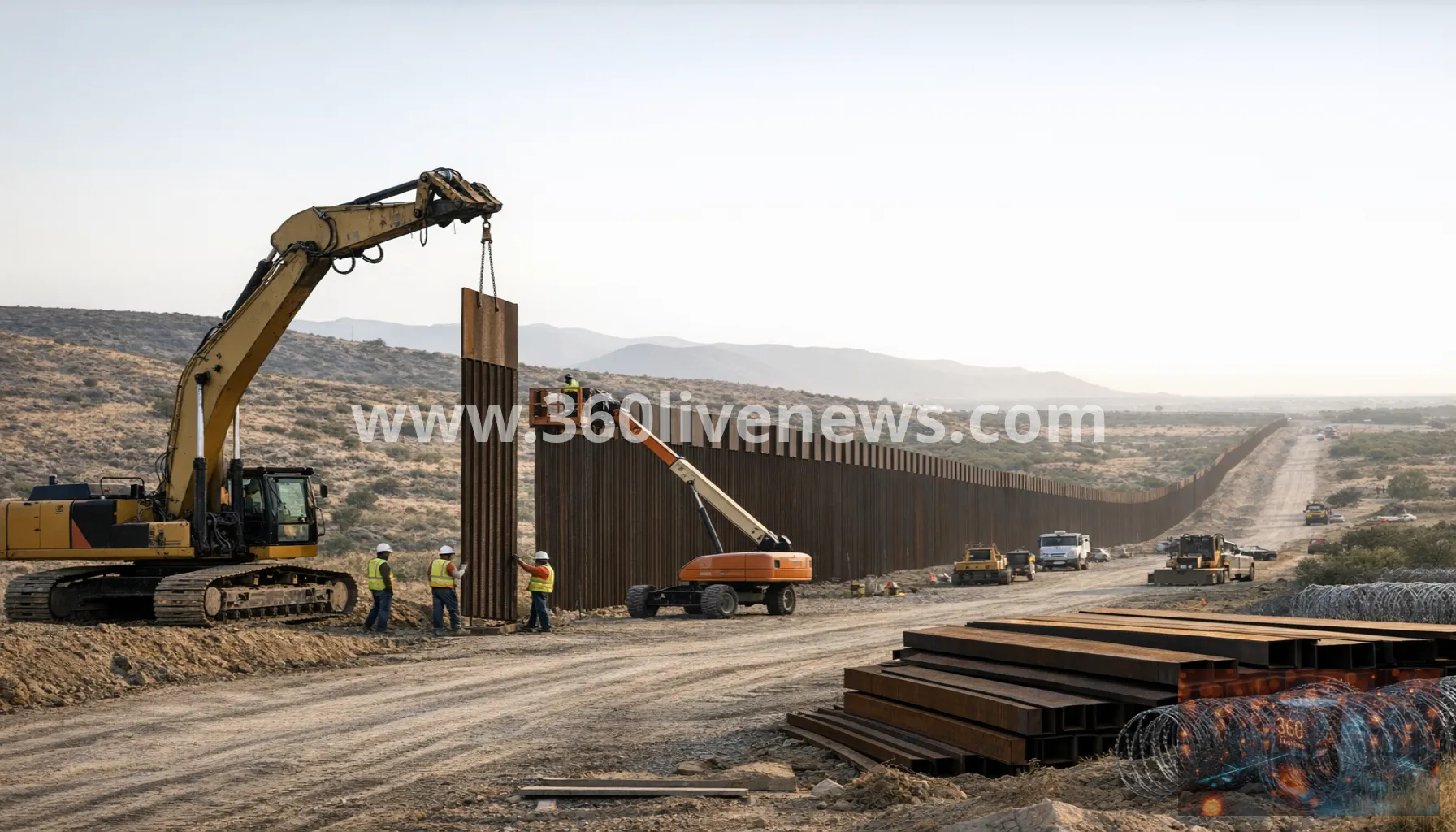 US border wall completion targeted for late 2027, CBP says