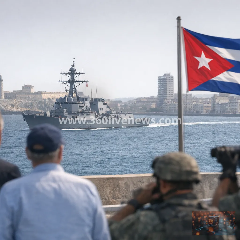 Trump revives Cuba warship threat as Rubio urges Cubans to act