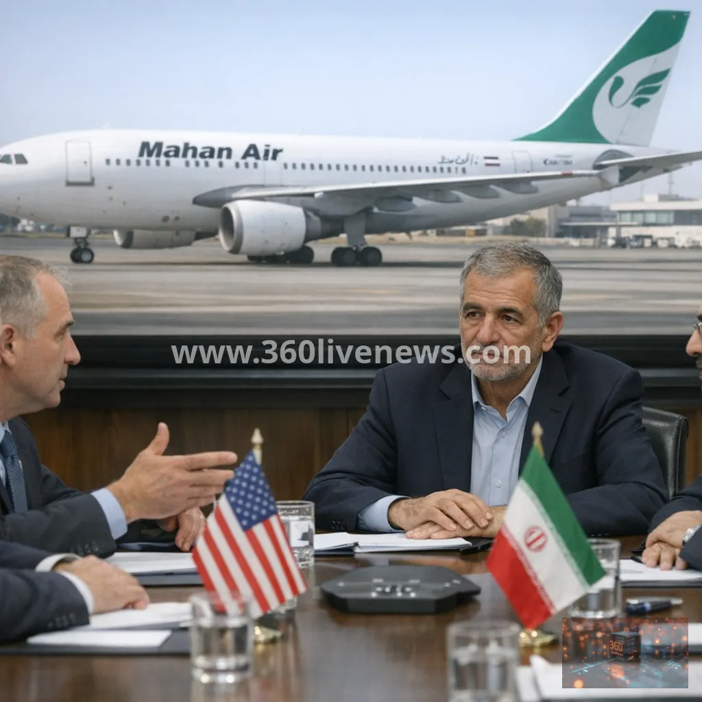 US sanctions six entities and individuals over support for Iran's Mahan Air network