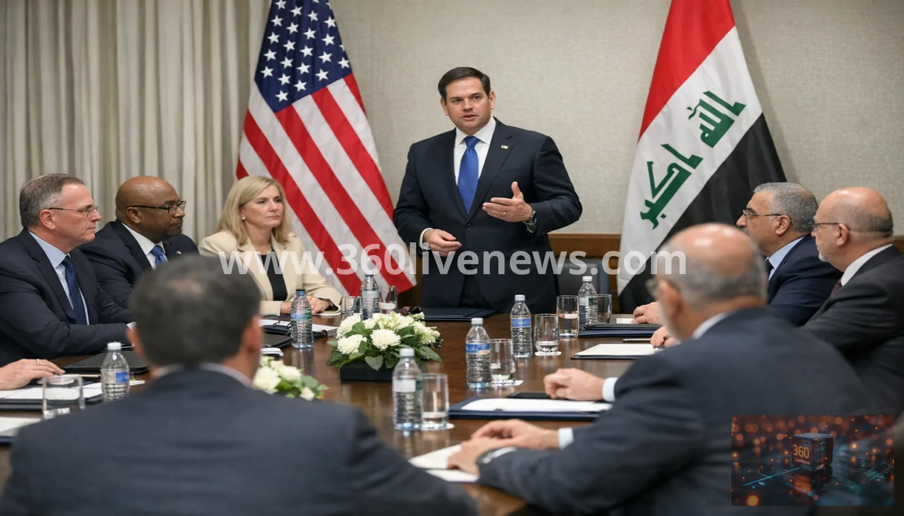 Rubio warns Iraq risks fragmentation unless armed groups come under state control after UNGA meeting