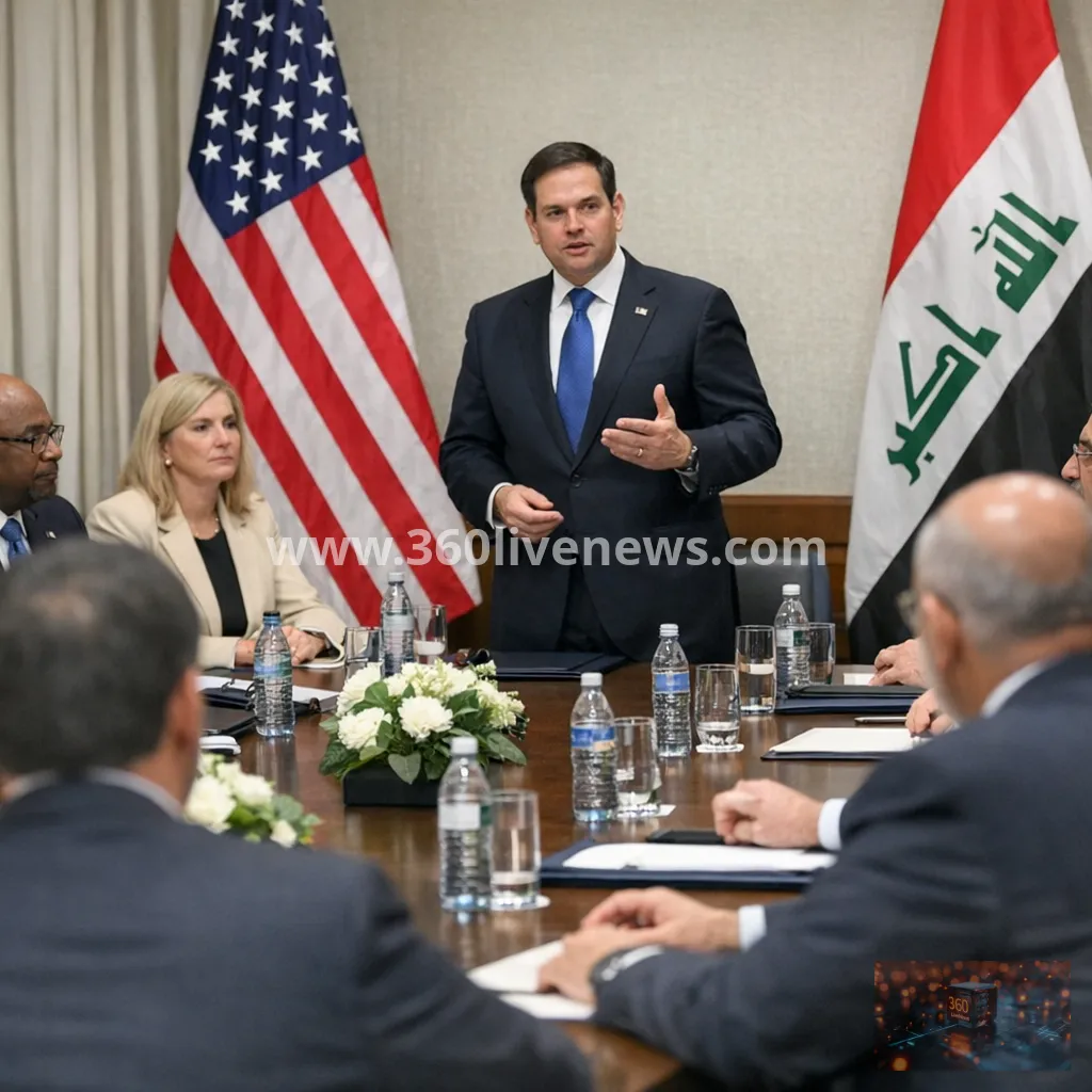 Rubio warns Iraq risks fragmentation unless armed groups come under state control after UNGA meeting