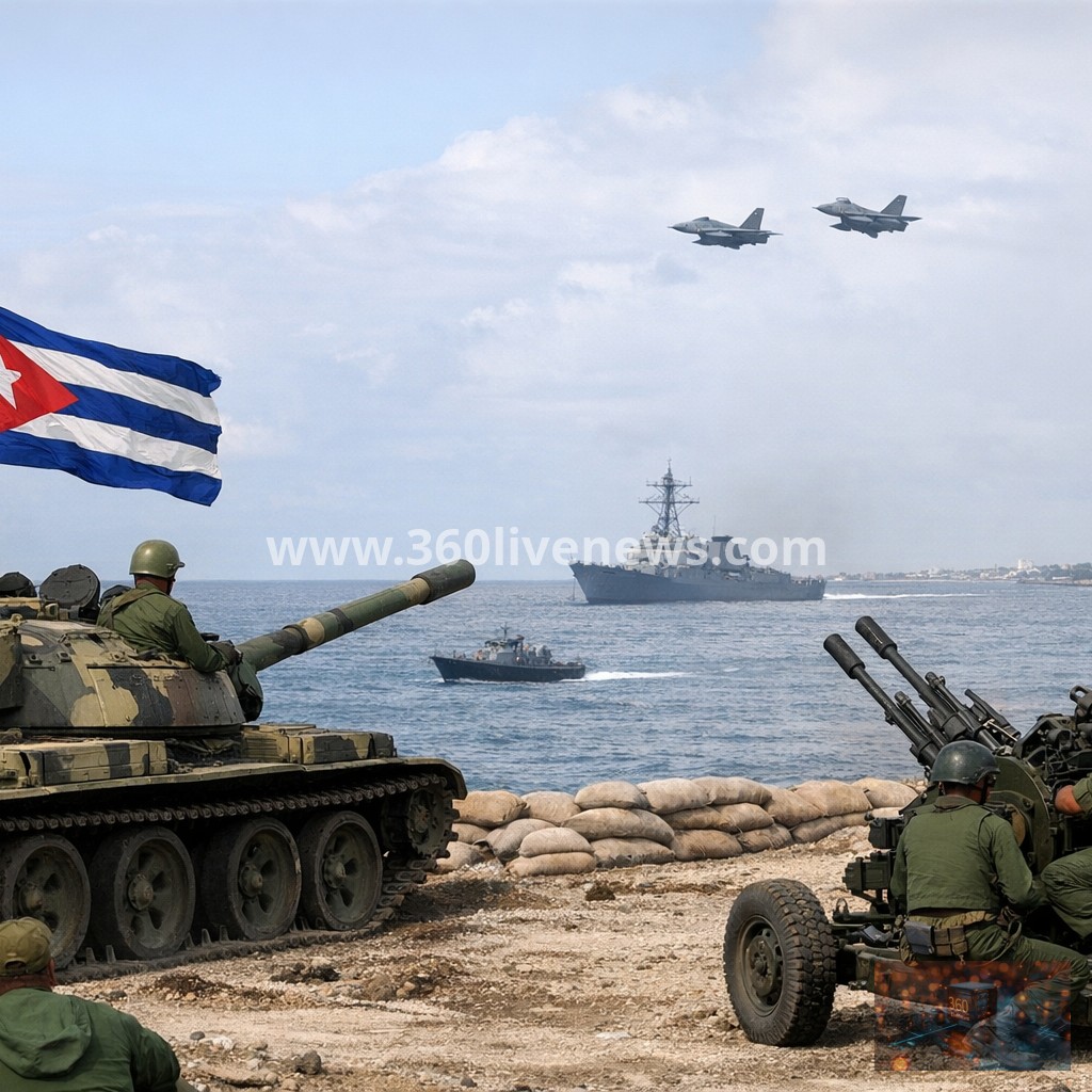 Cuba warns it would defend itself if the United States attacks