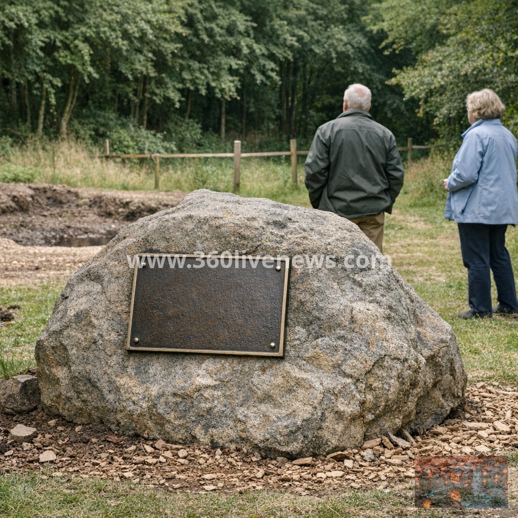 Plaque to commemorate UK's largest medieval coin hoard installed in Nottinghamshire