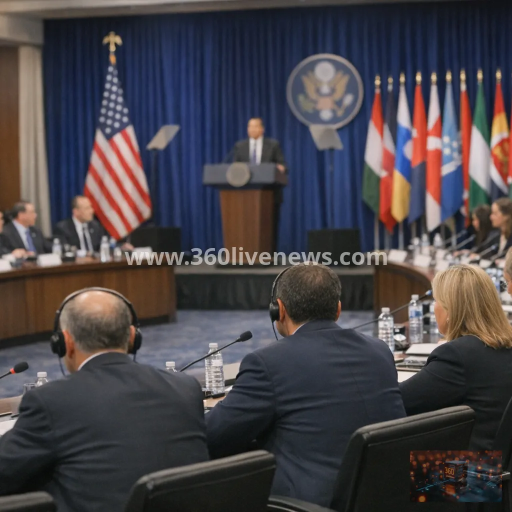 US hosts global ministerial on political violence as more than 65 countries attend
