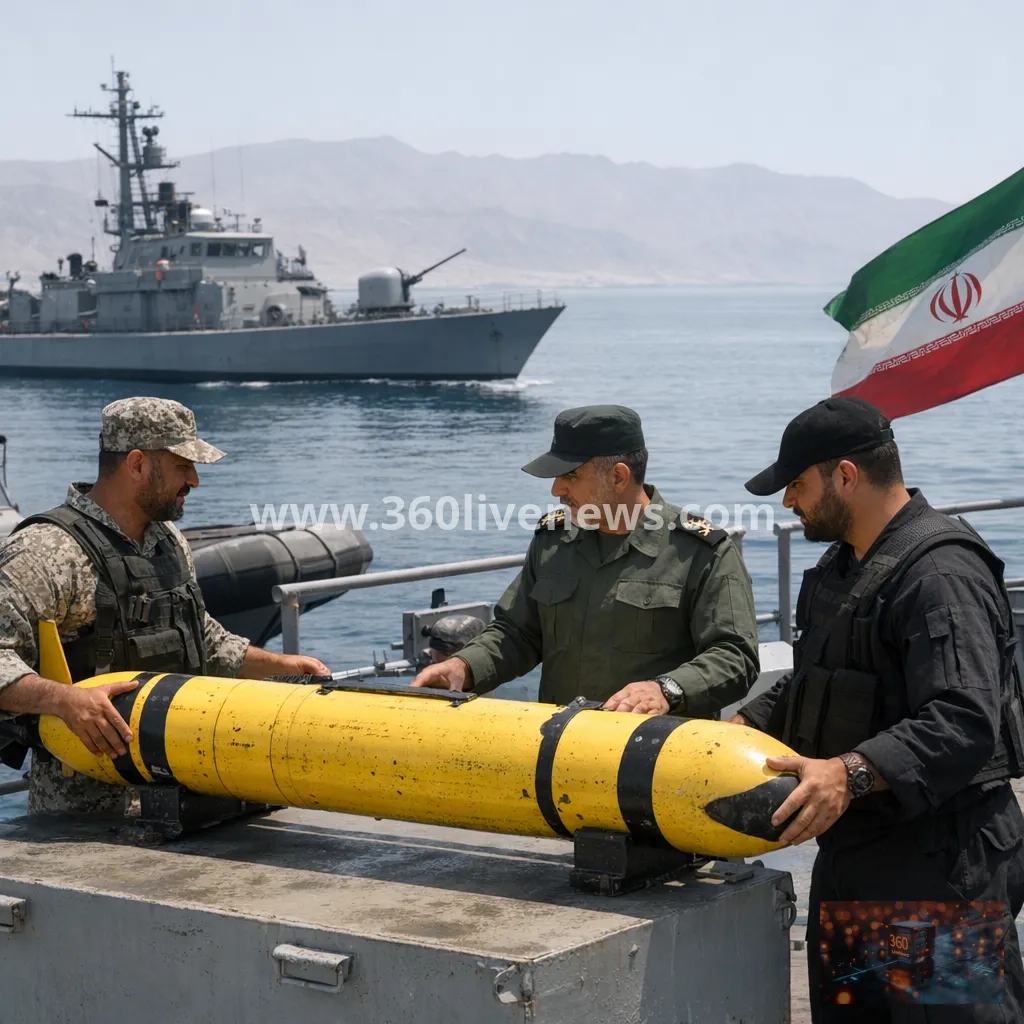Iran says it captured U.S. underwater drone in the Strait of Hormuz