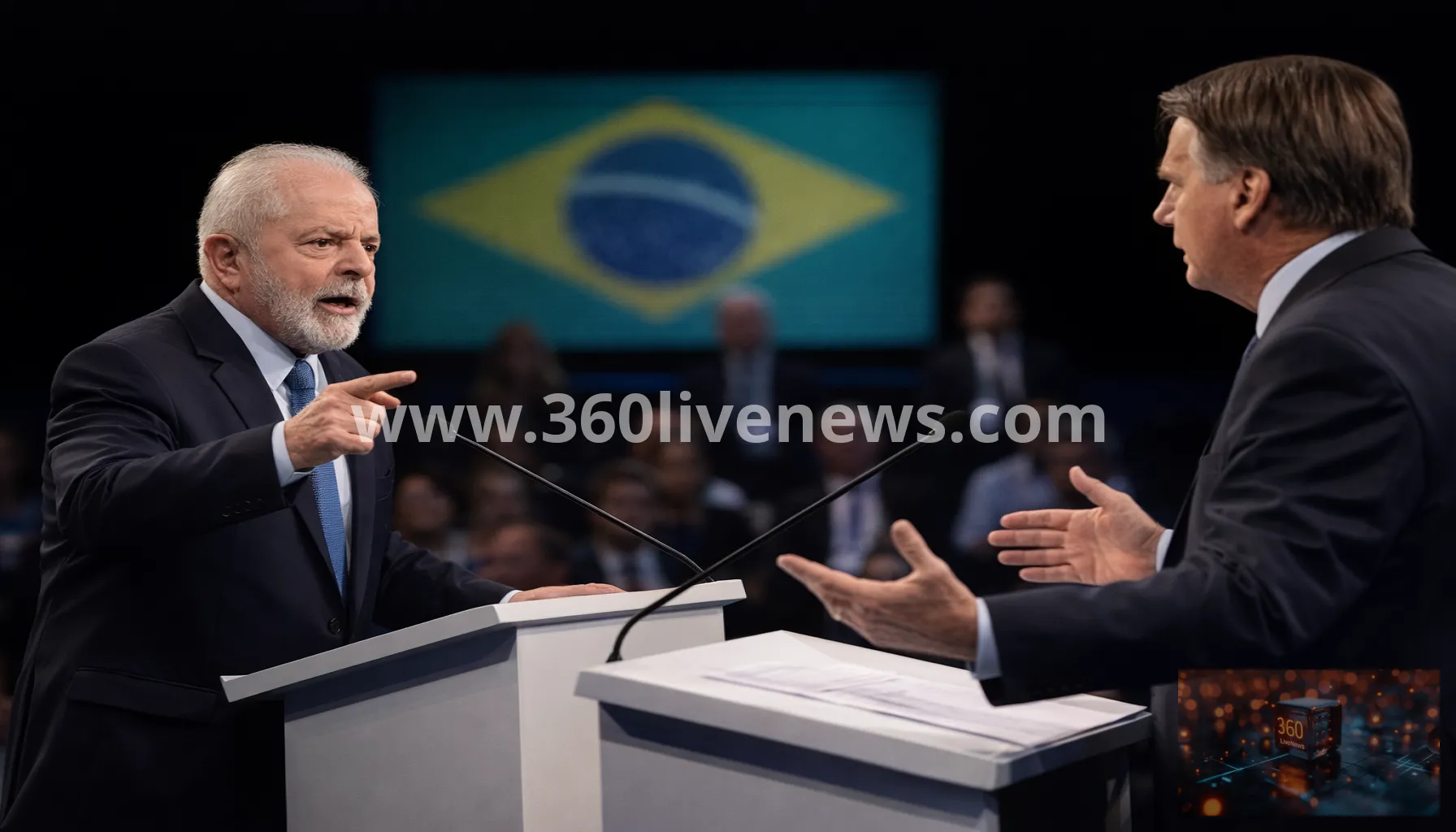 Brazil presidential runoff debate turns into personal attacks a week before vote