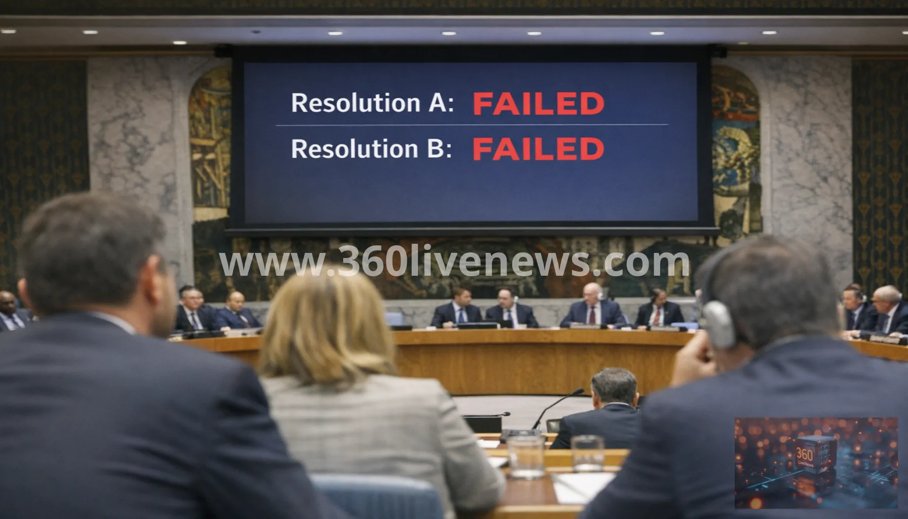 Rival US and Russian Western Sahara resolutions fail at UN Security Council