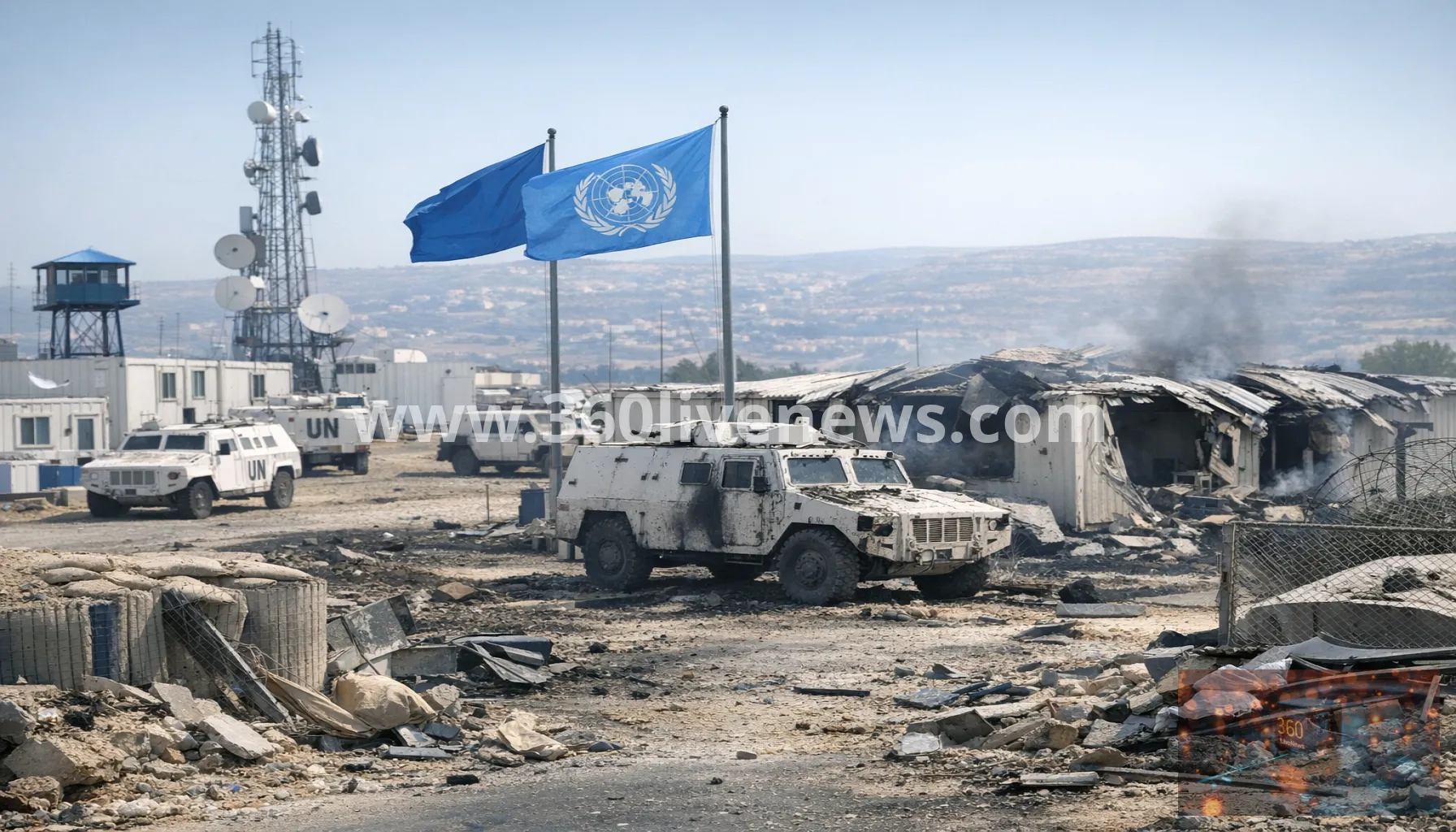 UN peacekeeper killed and two wounded after shelling in south Lebanon