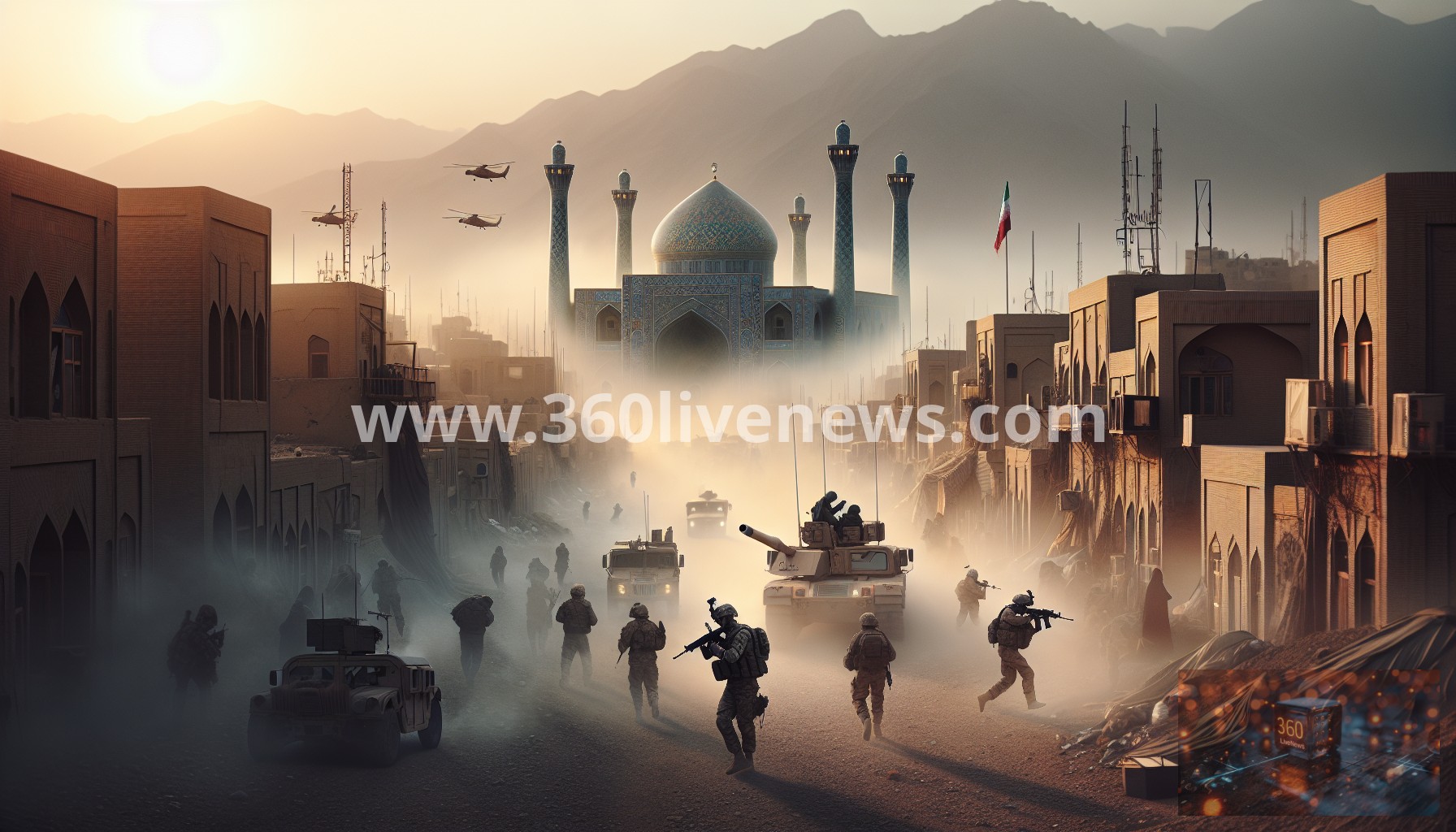 Escalation in Middle East as Iran responds to US strikes with missile attacks and military activity in Isfahan