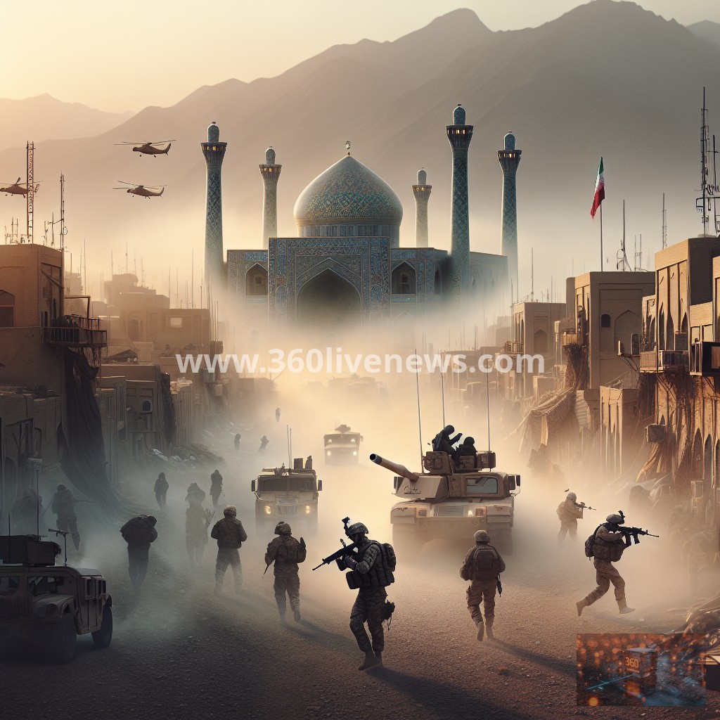 Escalation in Middle East as Iran responds to US strikes with missile attacks and military activity in Isfahan