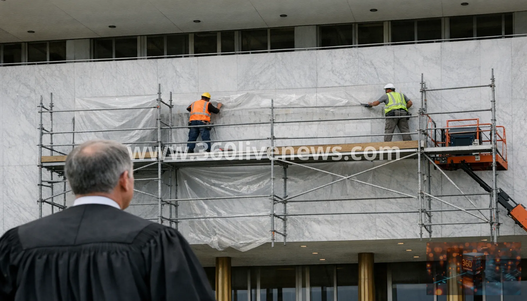 Judge questions rush to restore Trump's name to Kennedy Center facade