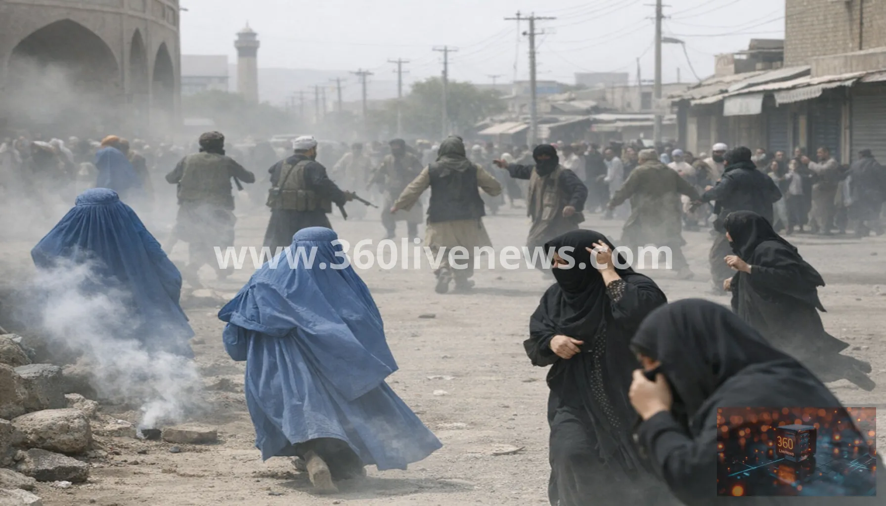 Taliban disperses rare women's-rights protest in Herat amid disputed reports of deaths