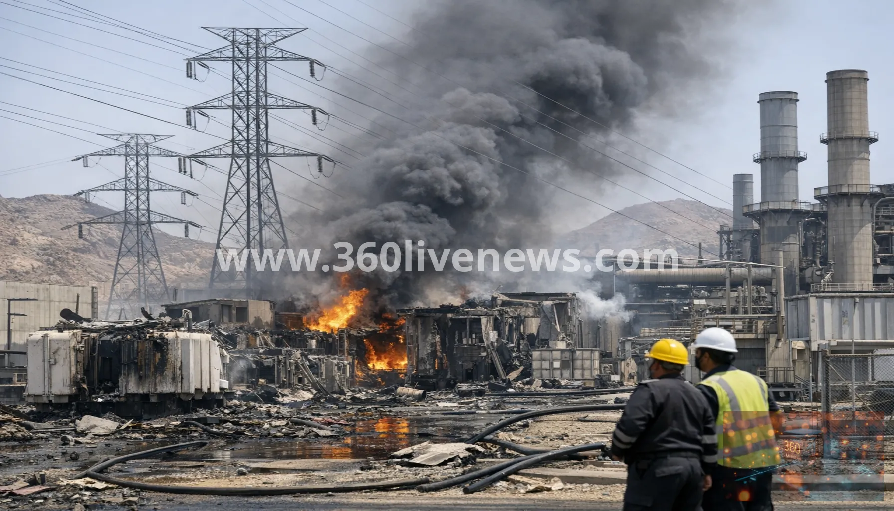Saudi-led coalition says power station attacked in Medina, blames Houthis