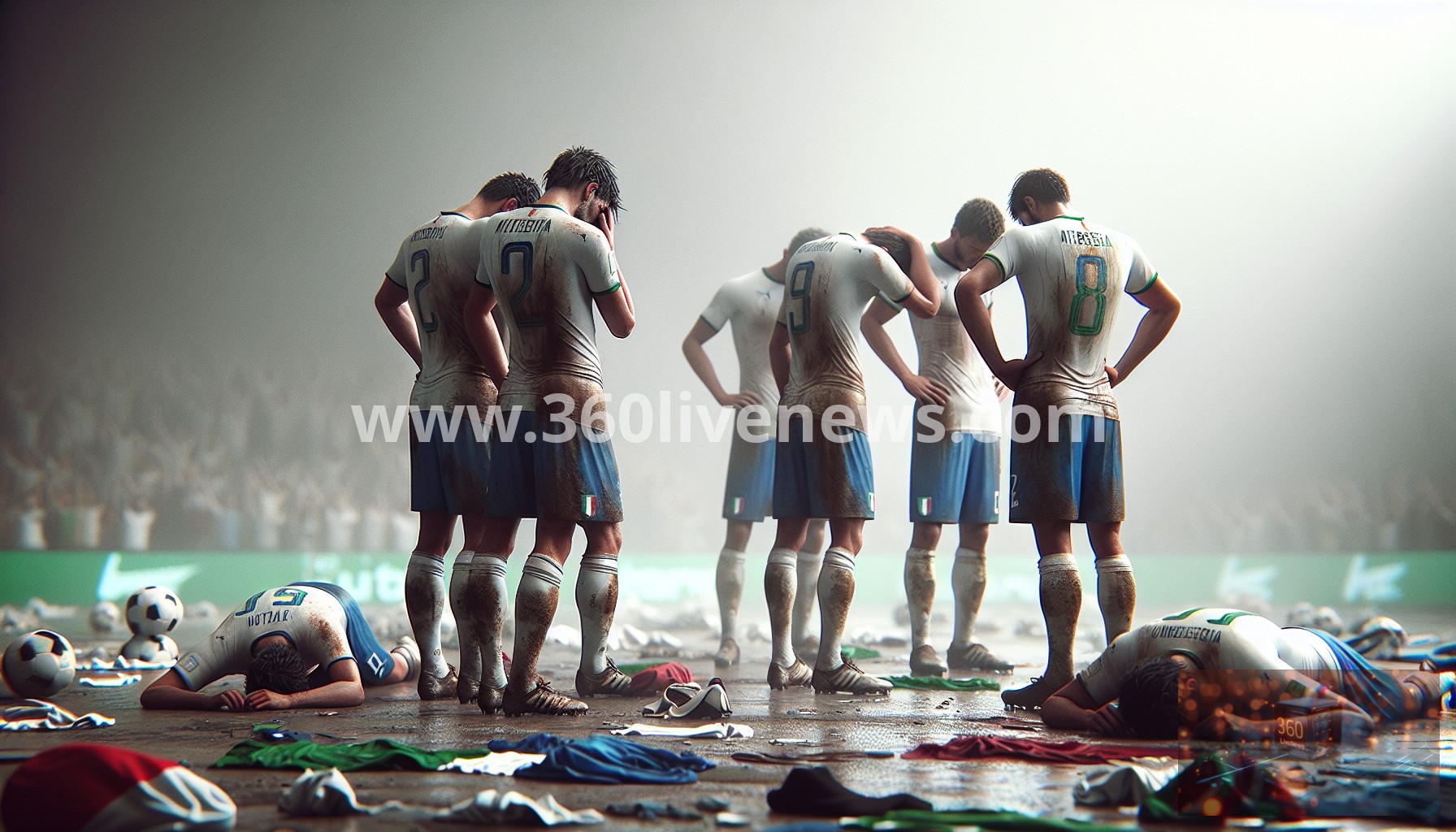 Italy's national football team fails to qualify for World Cup for third consecutive time after penalty loss to Bosnia and Herzegovina