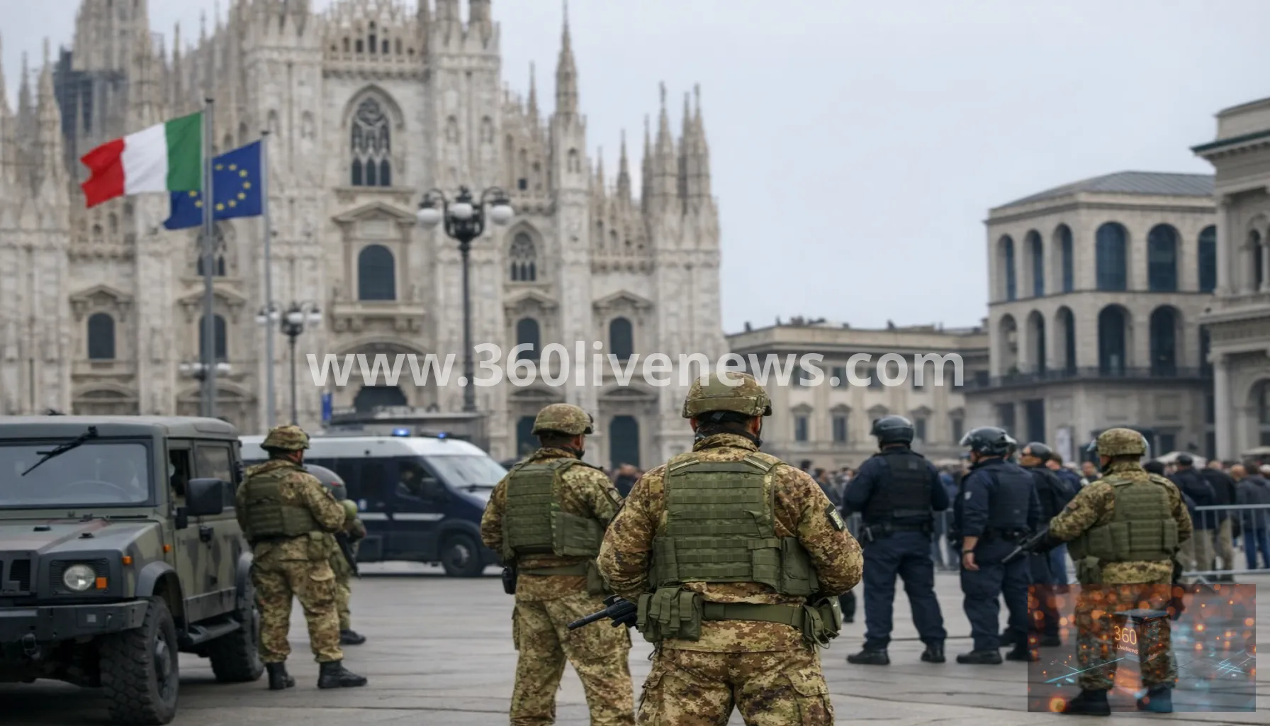 Italy tightens protest laws and sends 500 troops to Milan amid violent unrest