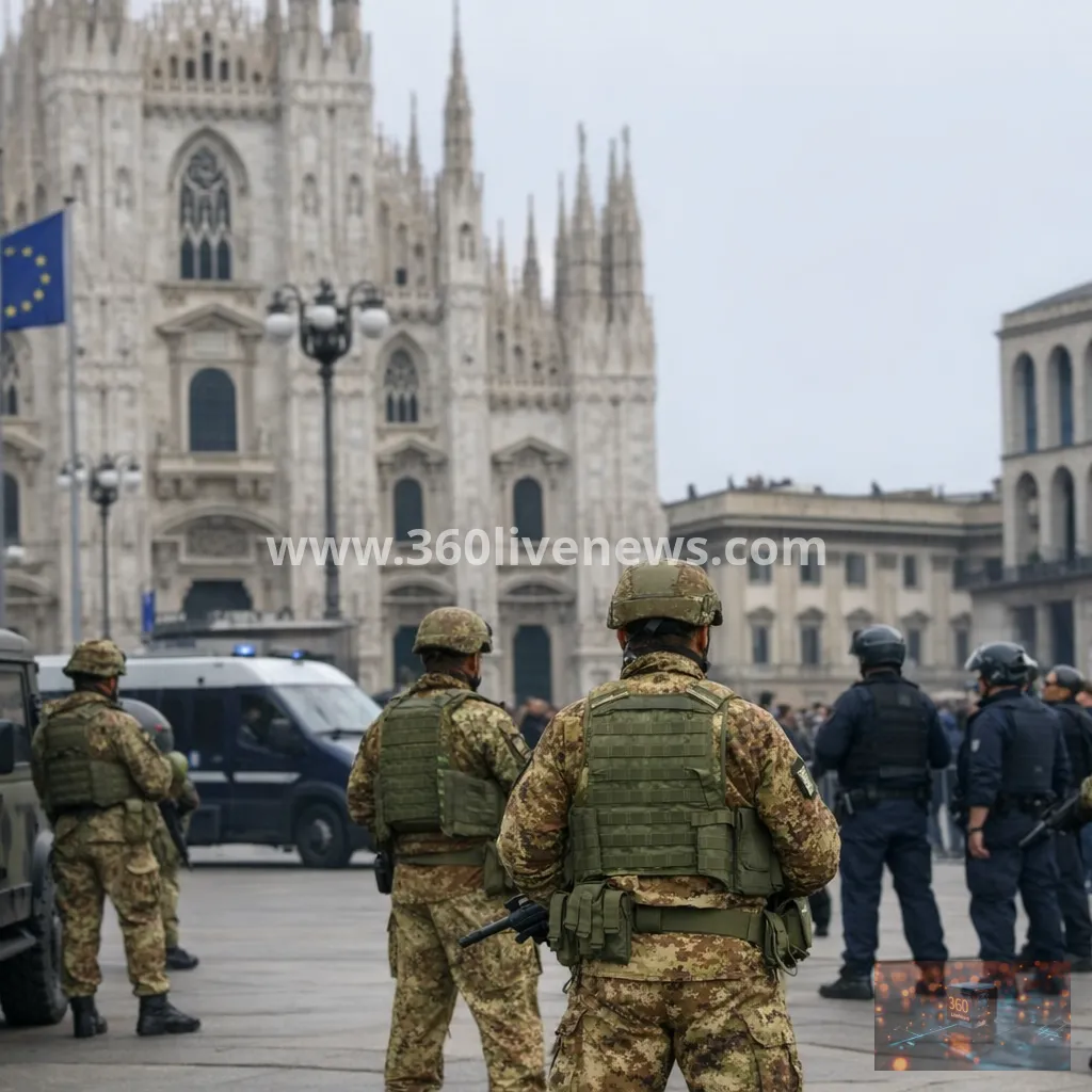 Italy tightens protest laws and sends 500 troops to Milan amid violent unrest