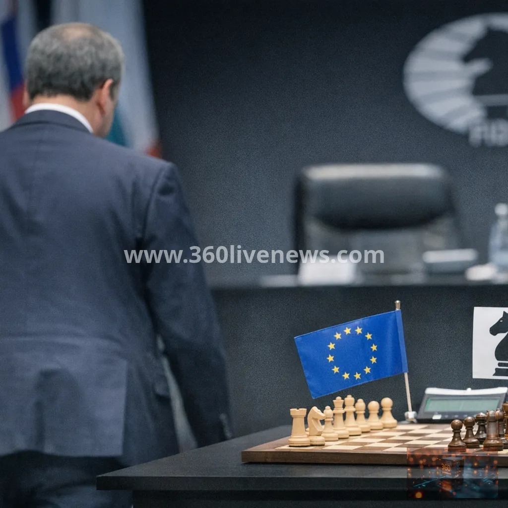 EU sanctions force FIDE president Arkady Dvorkovich to step aside