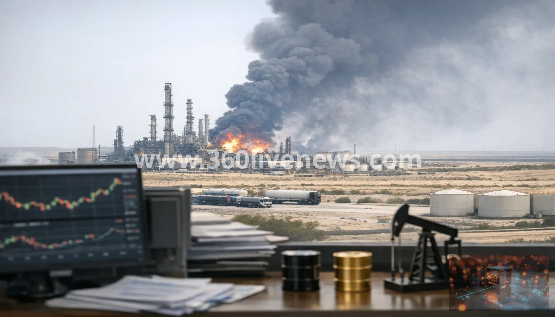 Oil prices rise after Houthis claim attacks on Saudi energy facilities