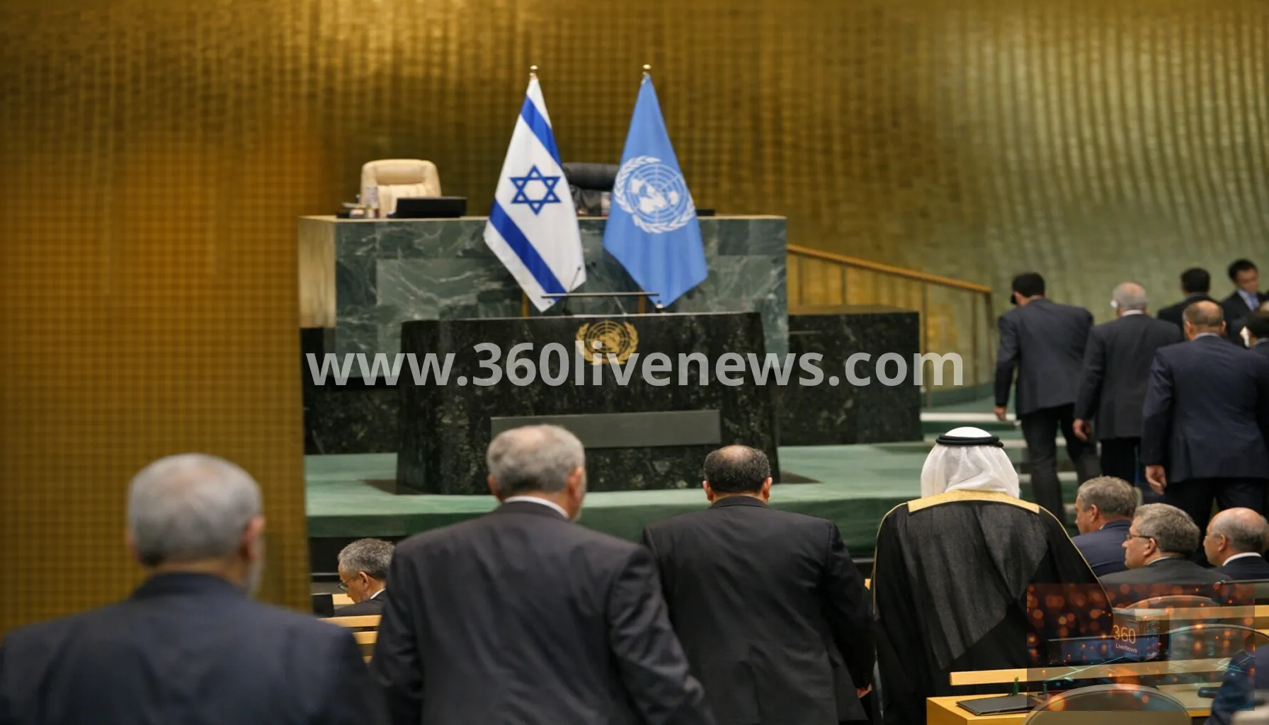 Netanyahu UN speech sparks walkout and backlash over Iran and allies