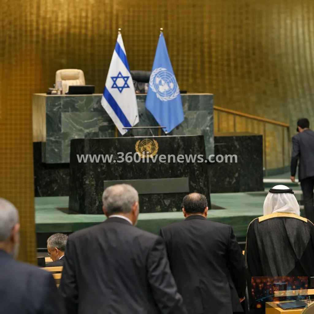 Netanyahu UN speech sparks walkout and backlash over Iran and allies
