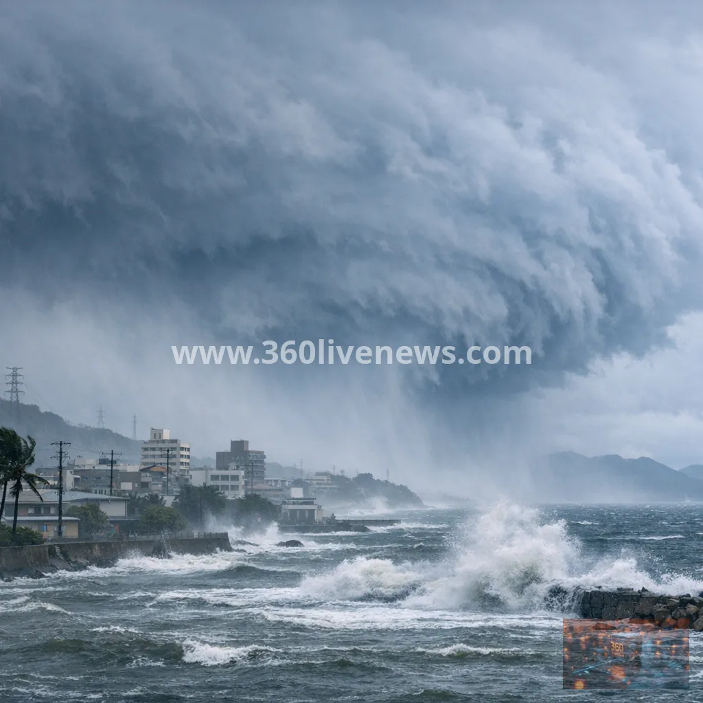 Typhoon Dolphin batters Okinawa as China braces for landfall
