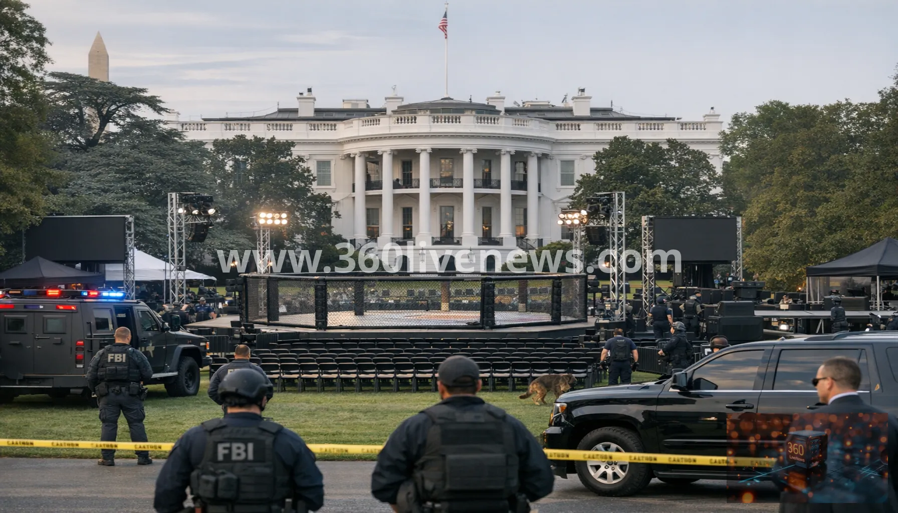 FBI says it thwarted plot targeting White House UFC event