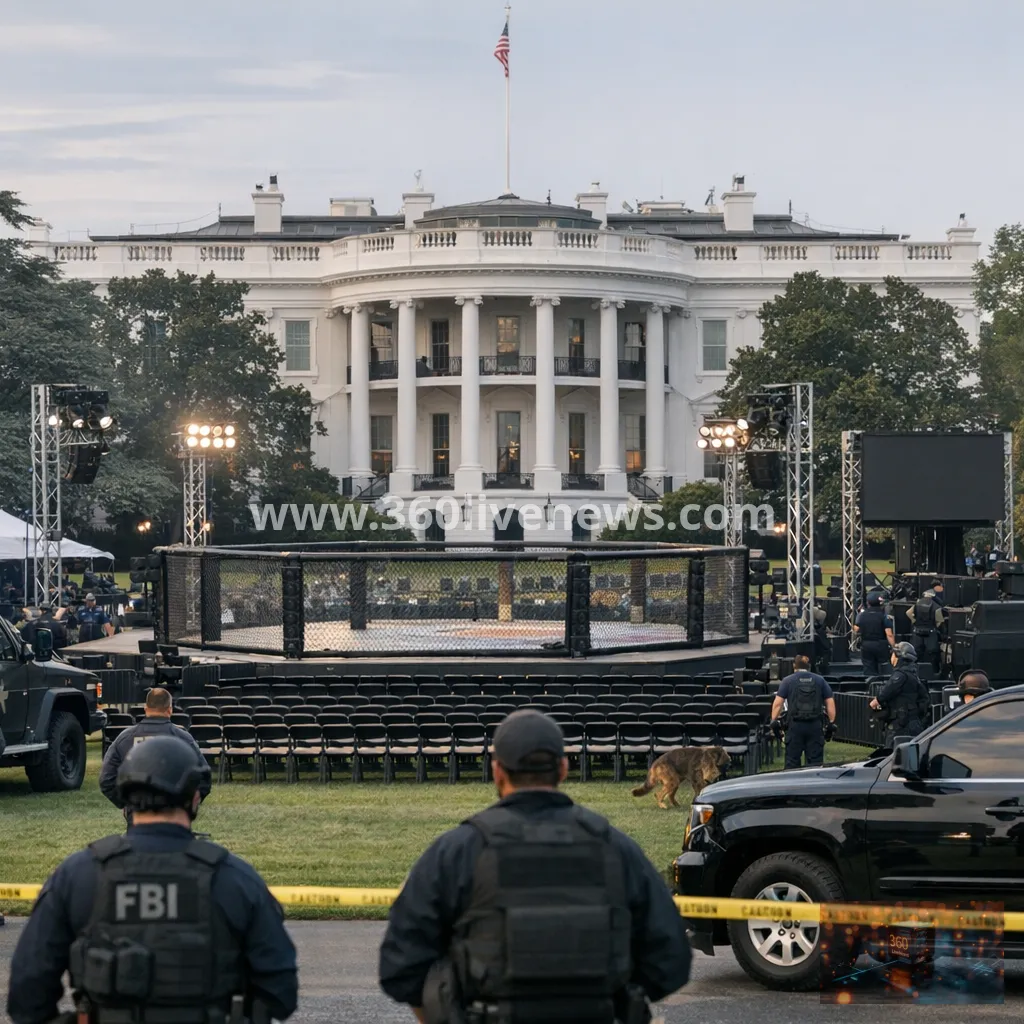 FBI says it thwarted plot targeting White House UFC event
