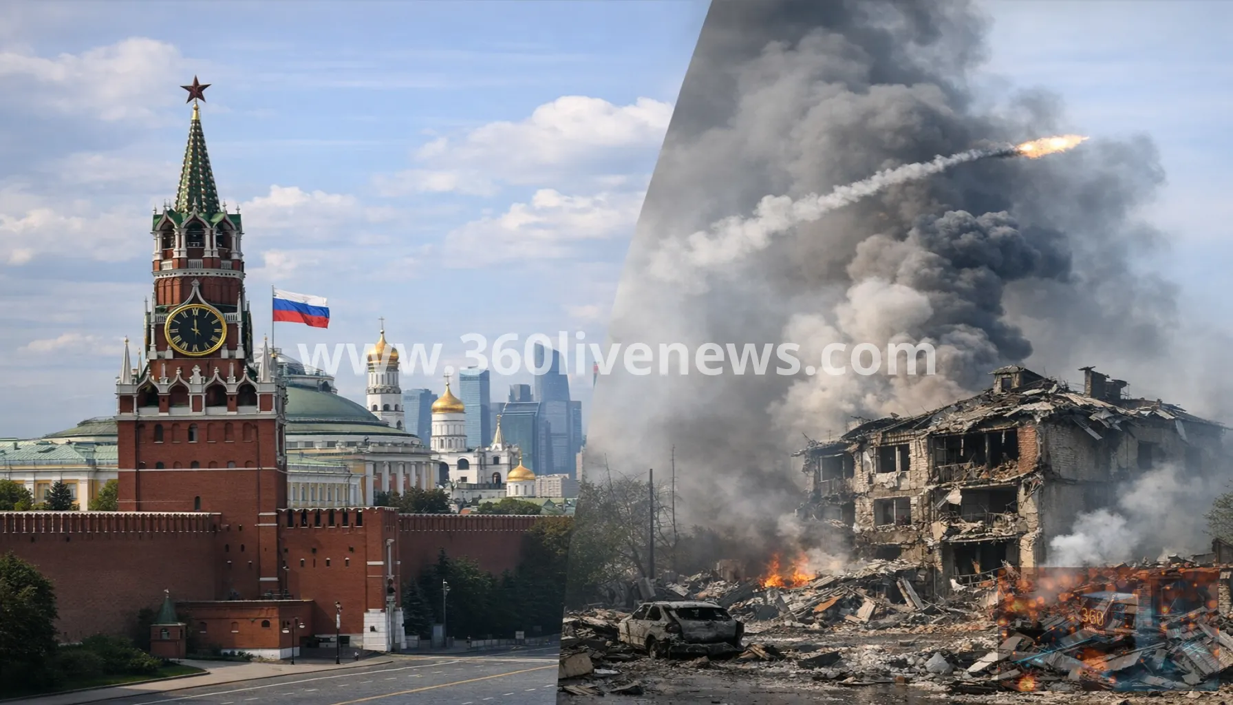 Russia renews strikes on Ukraine after biggest-ever drone attack on Moscow