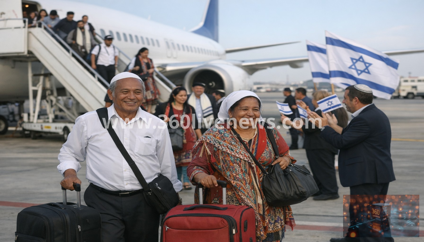 B'nei Menashe Tribe from India Makes Exodus to Israel