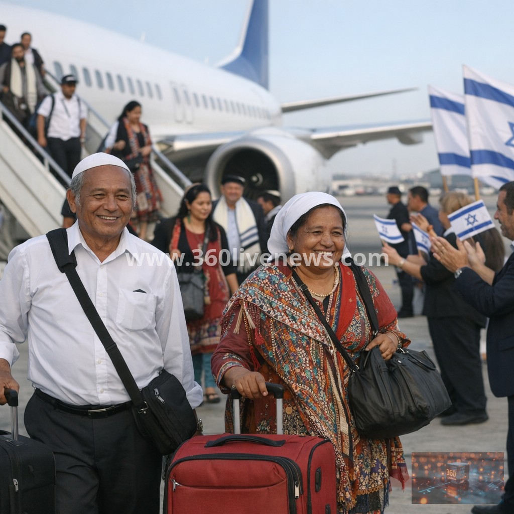 B'nei Menashe Tribe from India Makes Exodus to Israel