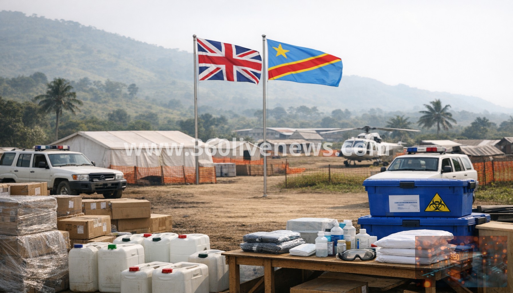 UK pledges up to £20m for Ebola response in Democratic Republic of the Congo and Uganda