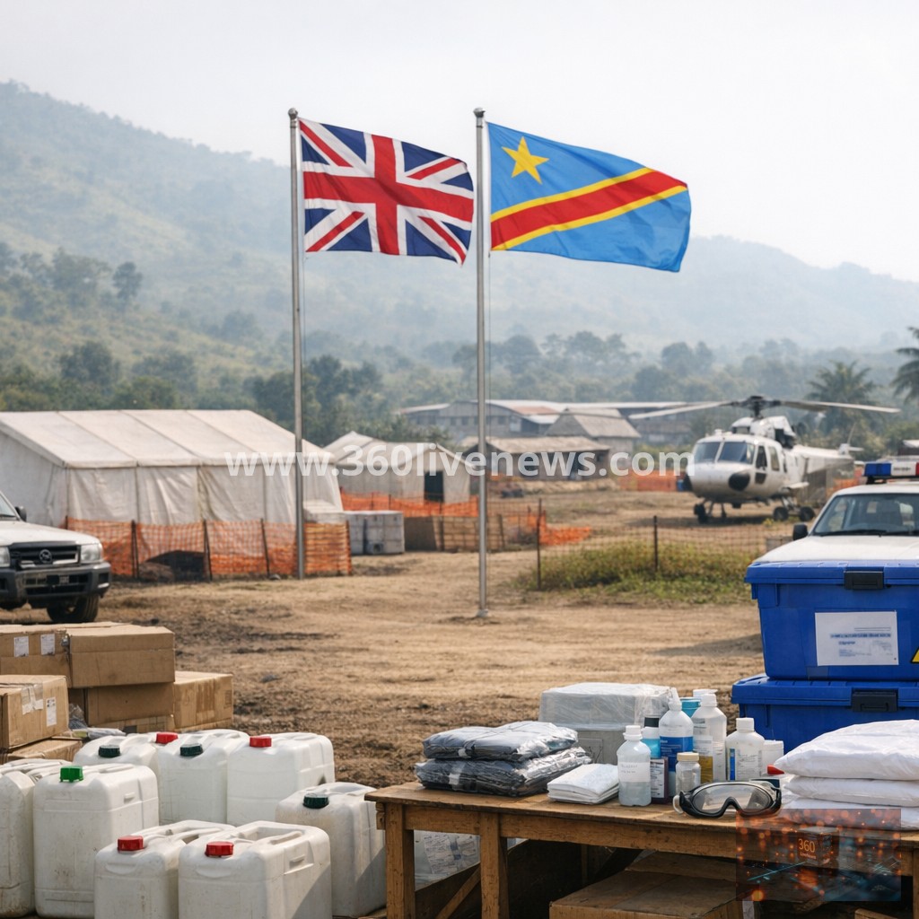 UK pledges up to £20m for Ebola response in Democratic Republic of the Congo and Uganda