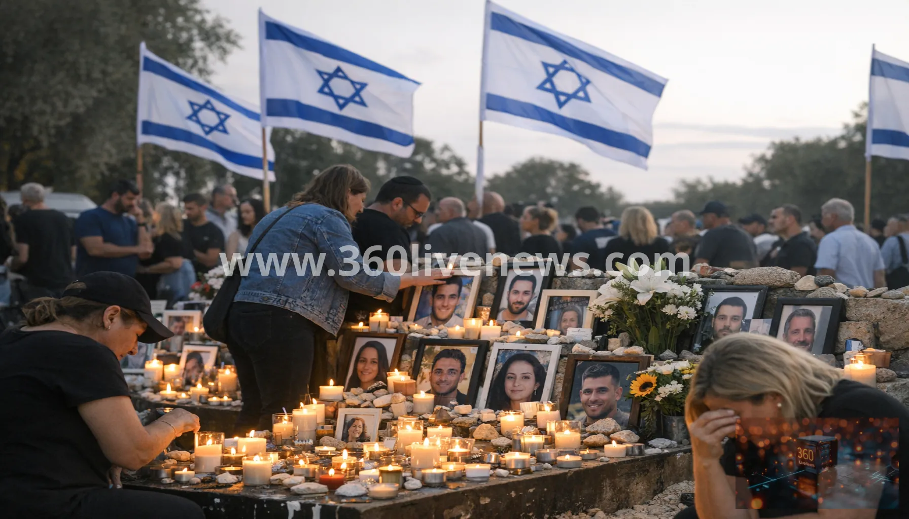 Israel marks Oct. 7 anniversary with memorials ahead of elections