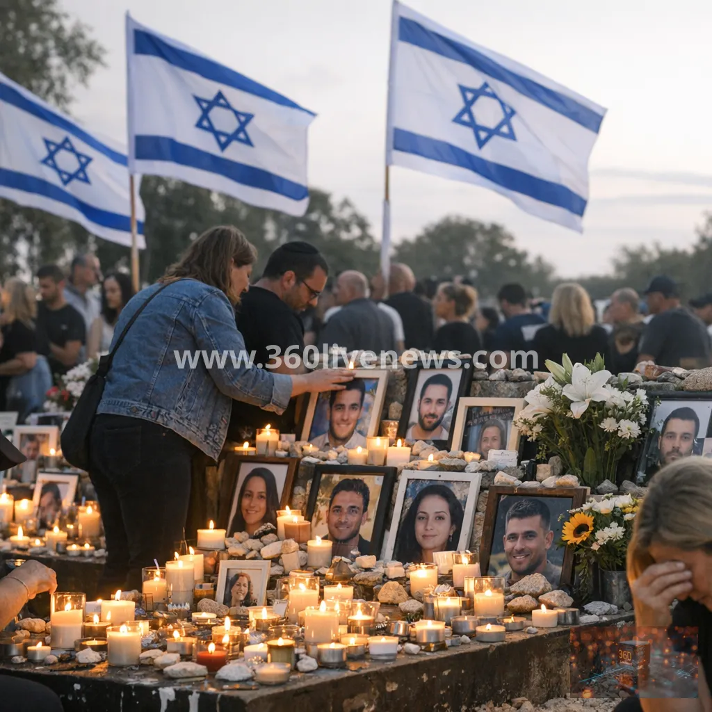 Israel marks Oct. 7 anniversary with memorials ahead of elections