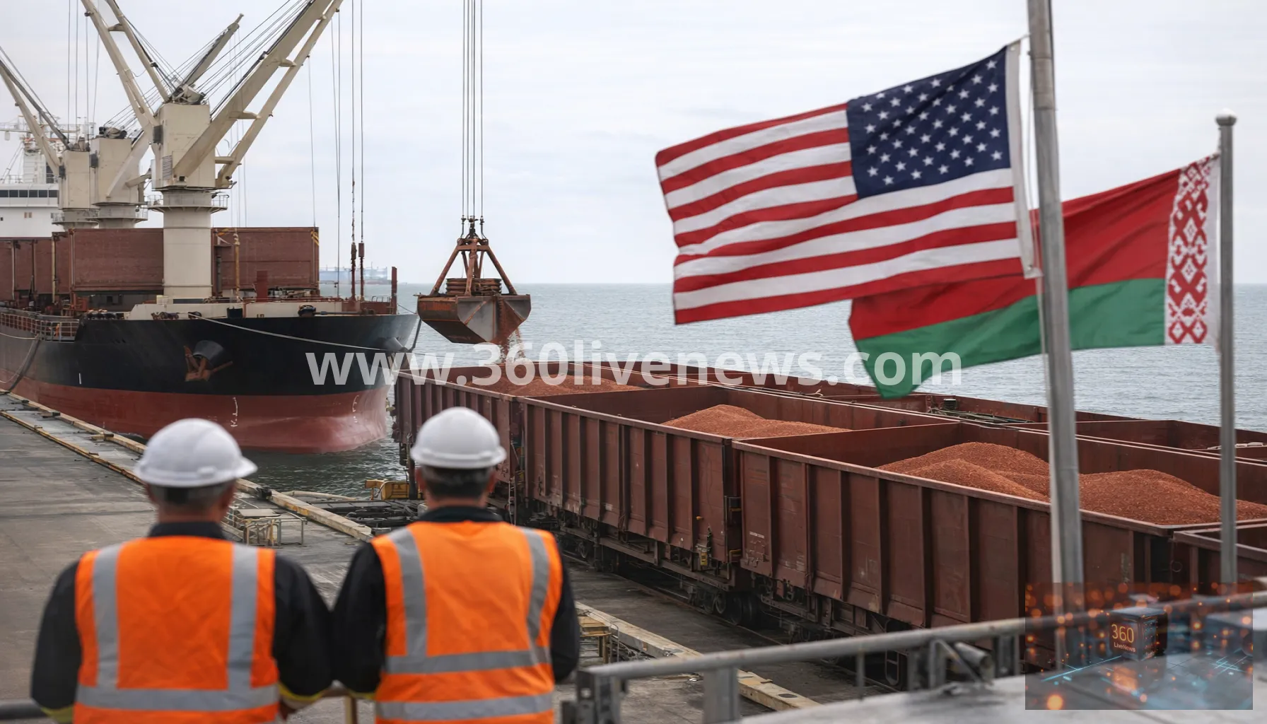 United States prepares first Belarusian potash shipment in four years