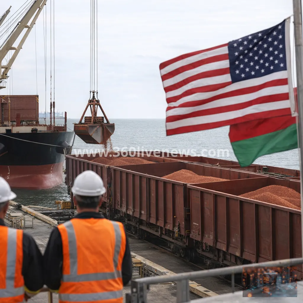 United States prepares first Belarusian potash shipment in four years