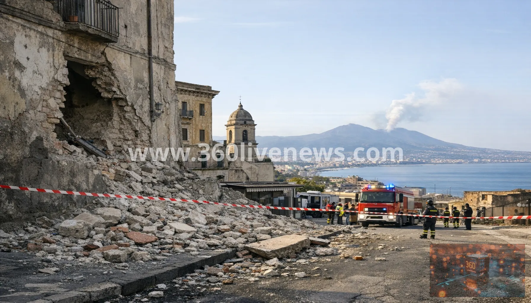 Naples-area earthquake injures 26 as aftershocks continue in Campi Flegrei