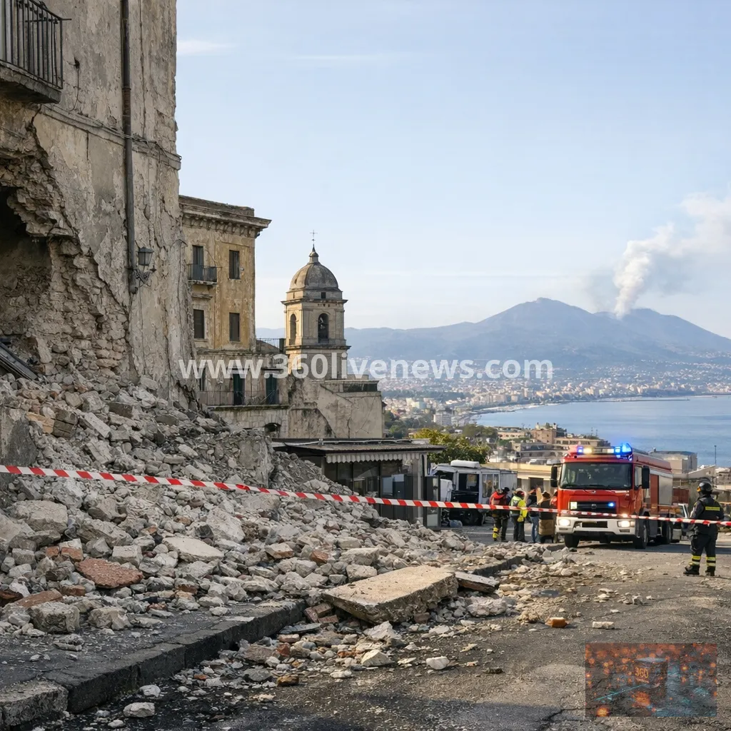Naples-area earthquake injures 26 as aftershocks continue in Campi Flegrei