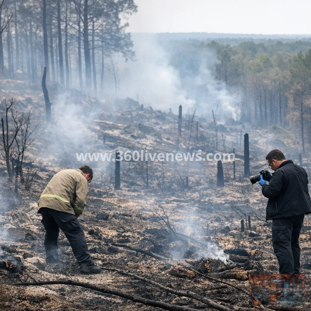 Fontainebleau forest fire near Paris under arson investigation after 2,000 hectares burned