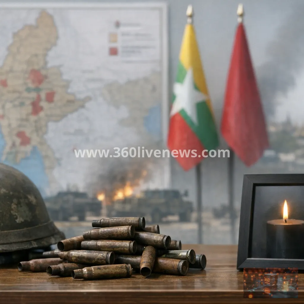 Myanmar civil war death toll passes 100,000, conflict monitor says