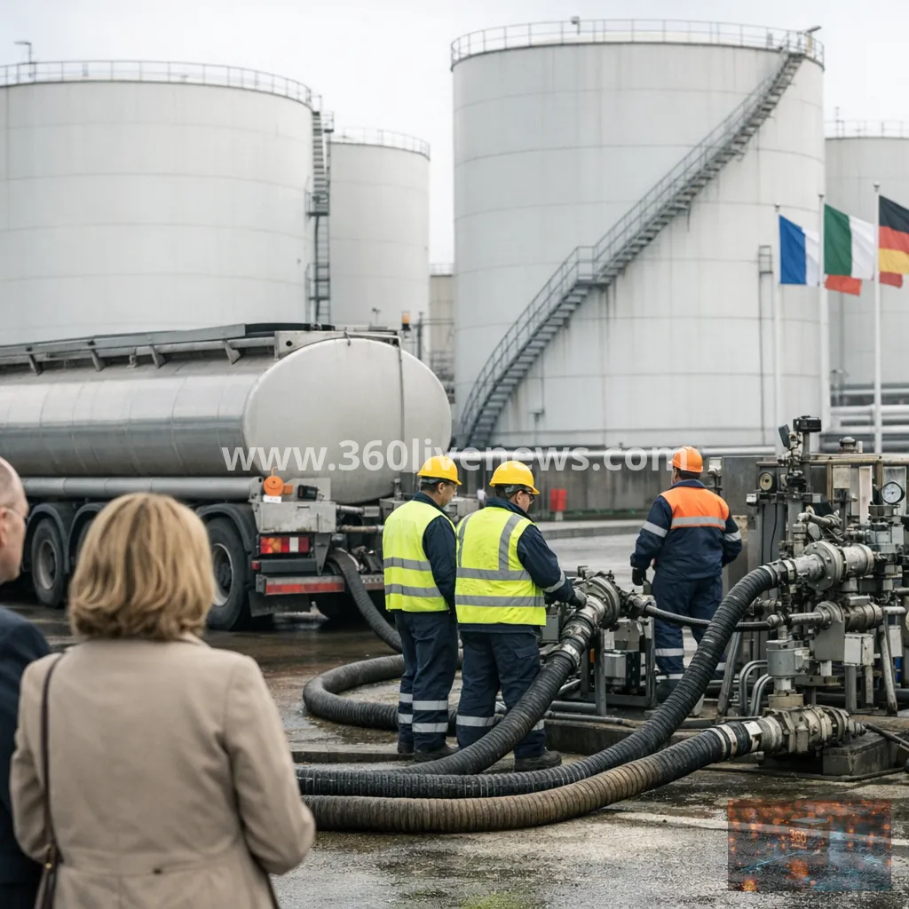 EU countries pledge diesel reserve releases amid winter supply fears