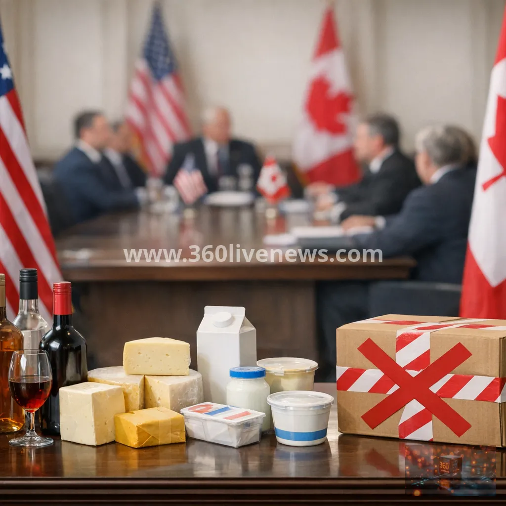 US imposes import ban on Canadian alcohol and other goods as trade dispute deepens