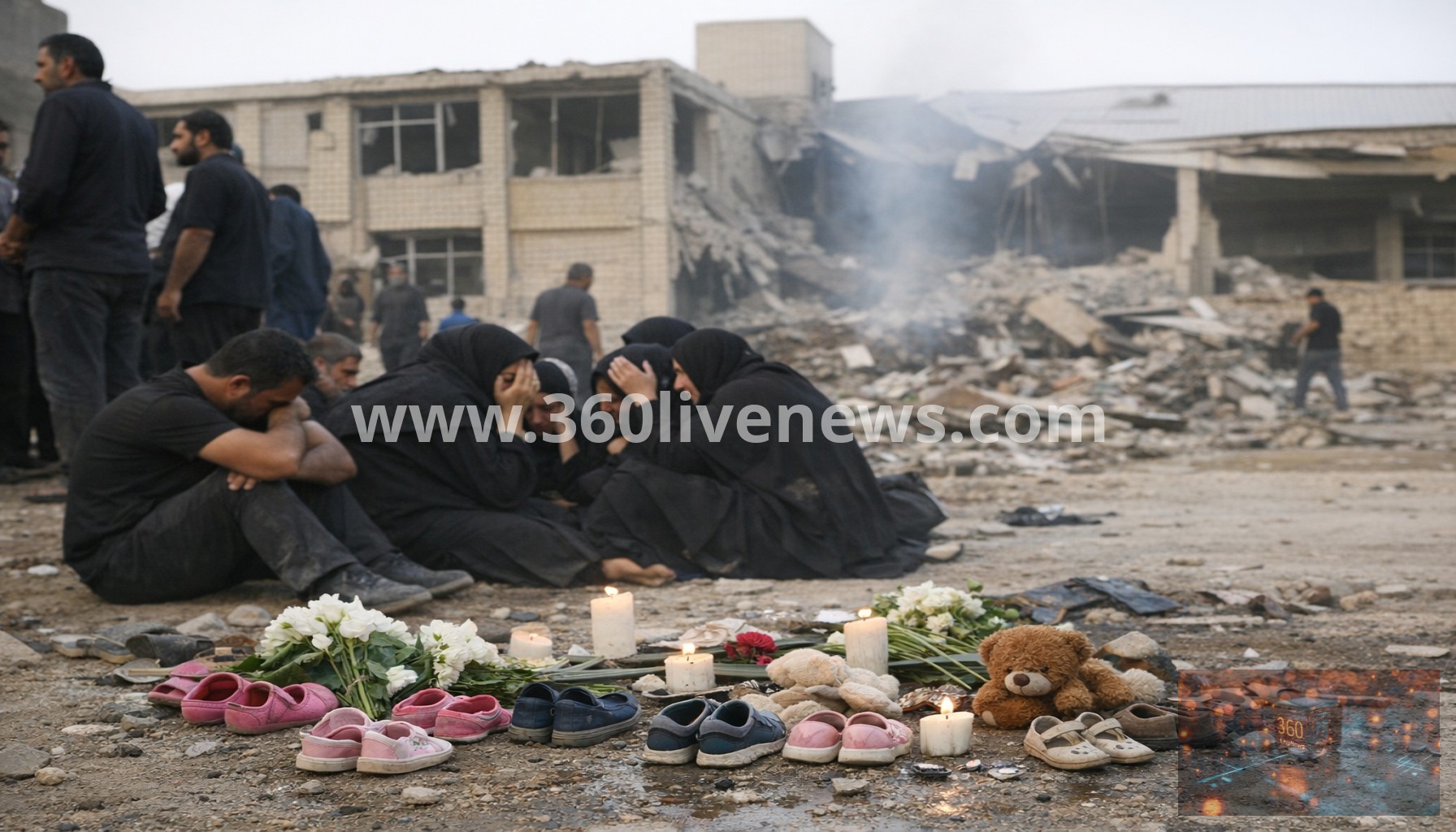 Iran mourns children killed in missile strike on school in Minab
